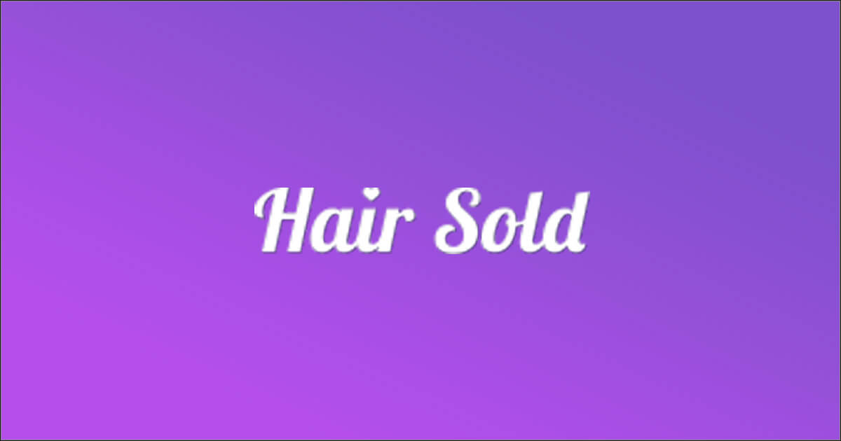Hair Sold